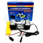 Car Heavy Duty 12V 30mm Double Cylinder Air Compressor 628-4x4