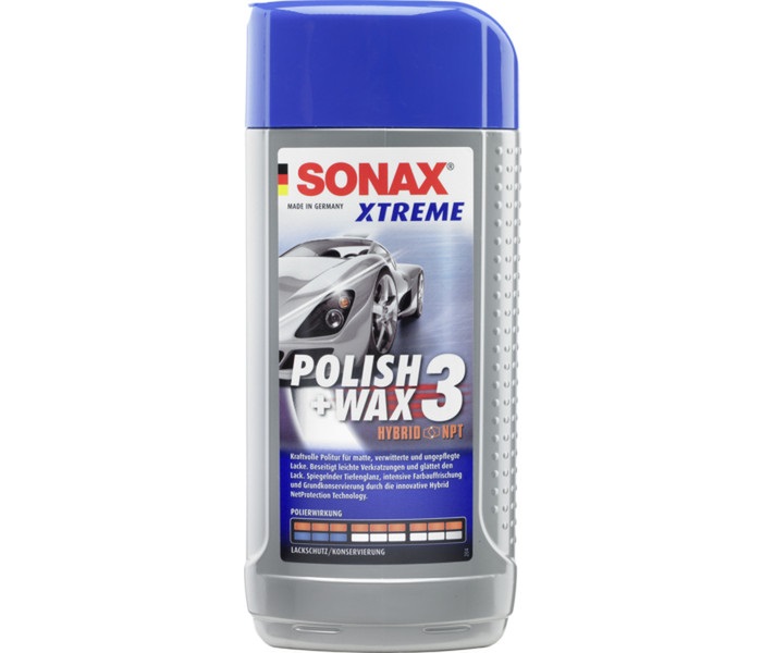 Buy Sonax Xtreme Polish + Wax 3 Hybrid NPT 202200 Car wax, Car polish 500  ml